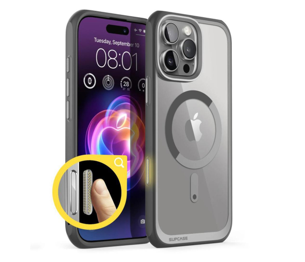 Supcase Ub Mag Magsafe do iPhone 16 Pro Max Grey - 1285298 - zdjęcie 2